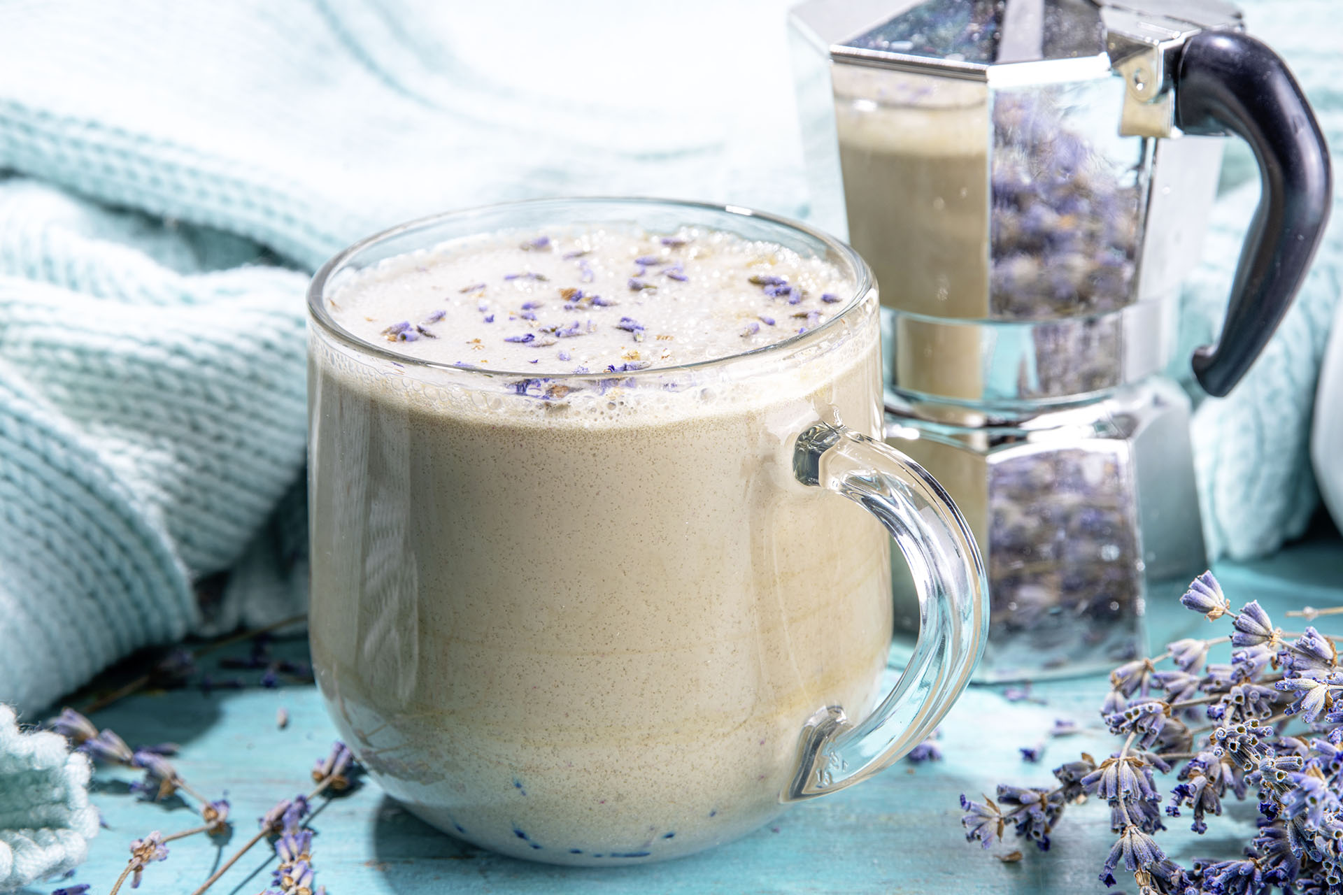Lavendel Latte