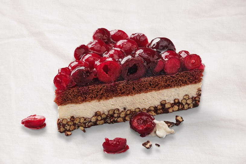 Triángulos cruzados de Vainilla y Cereza