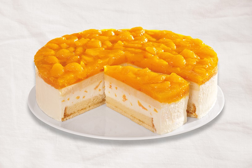 Pastel de Queso-Crema con Mandarinas