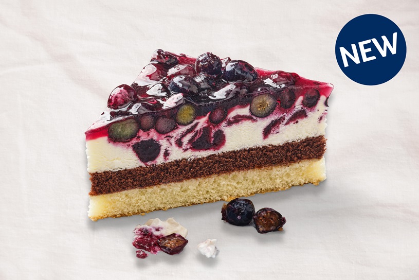 Blueberry Mascarpone Crispy Triangle