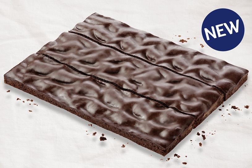 Chocolate Cake Bars (decorated with chocolate flavoured icing)