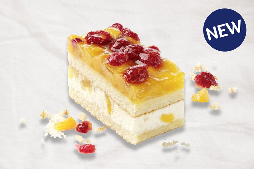 Peach Melba Slice