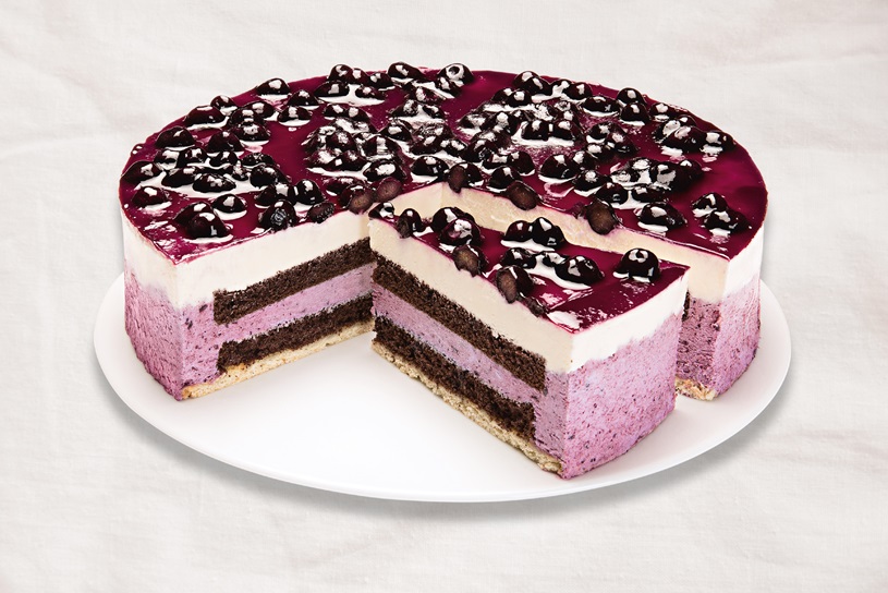 Pastel de arándanos