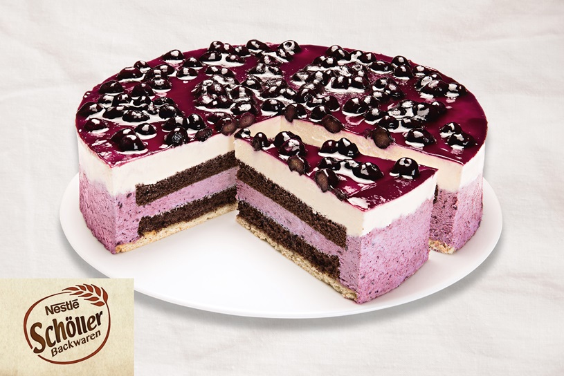 Pastel de arándanos