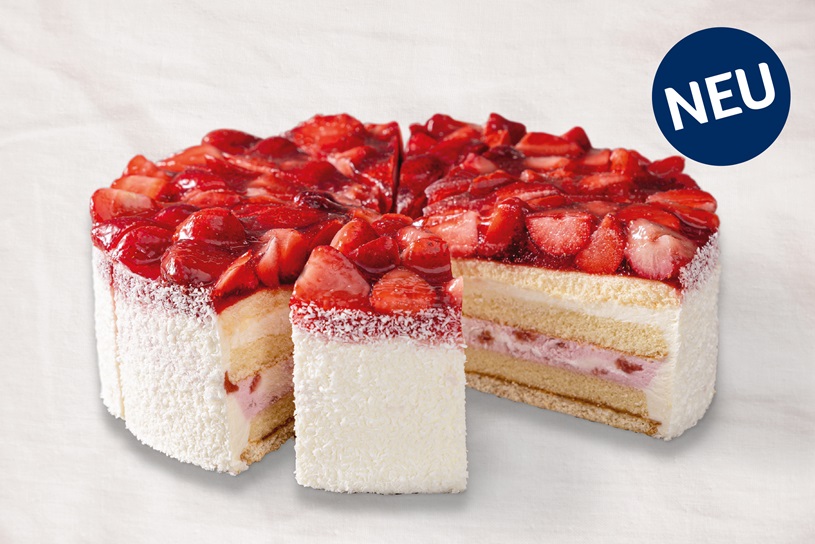 Erdbeer-Buttermilch-Torte