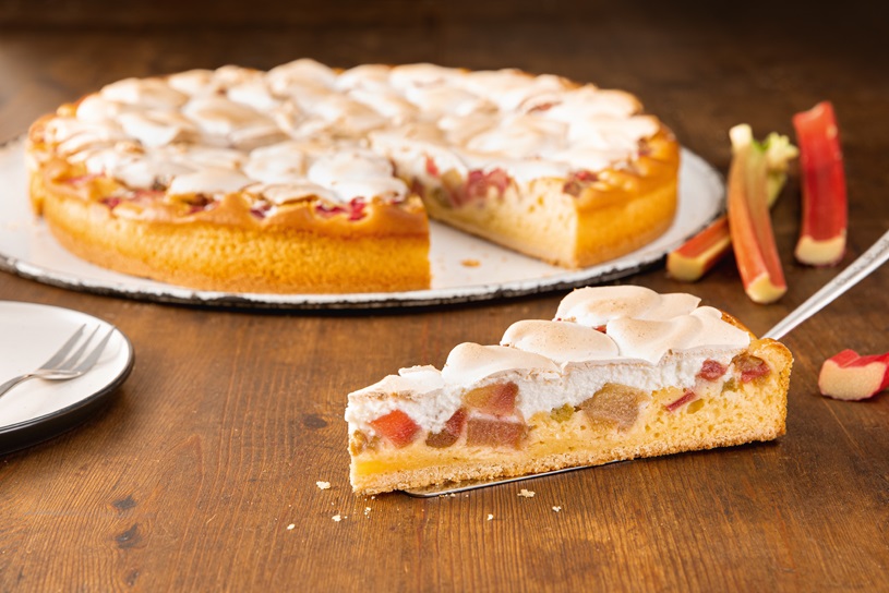 Oma´s Landkuchen Rhabarber-Baiser