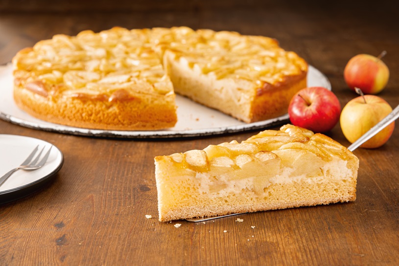 Oma´s Landkuchen Apfel-Grießpudding