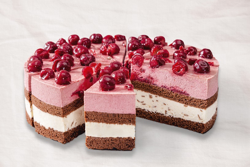 Cherry-Stracciatella-Gateau