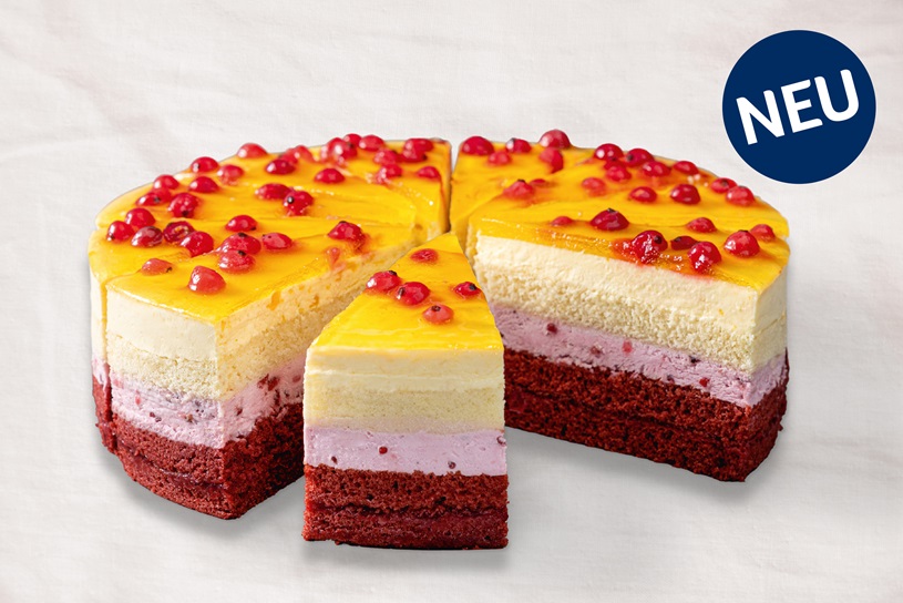 Johannisbeer-Pfirsich-Torte