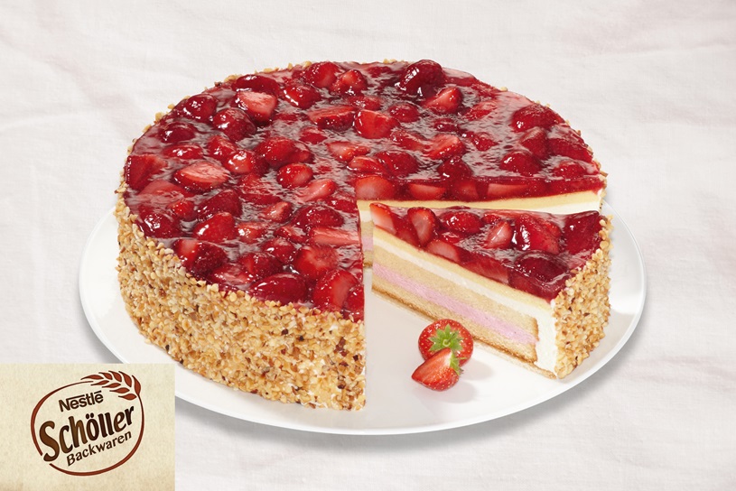 Tarta de Fresa con duero de Mantequilla