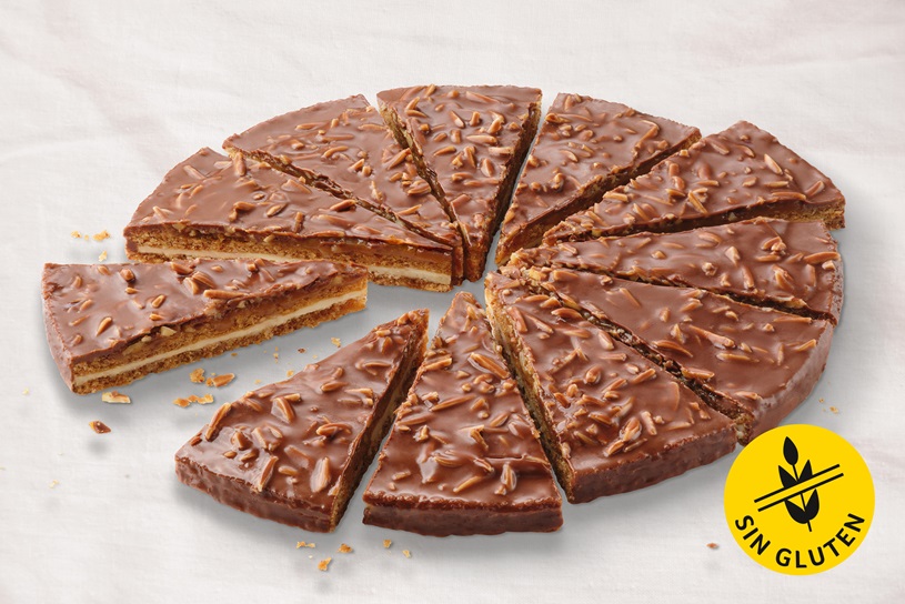 Tarta de Almendras y Caramelo (sin gluten)