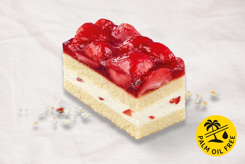 Strawberry and Buttermilk Slices