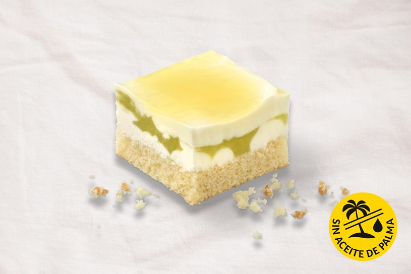 Porciones de Tarta de Lima-Limon
