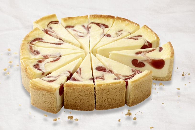 Pastel de Queso con Nata y Fresa