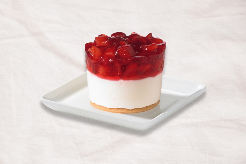 Strawberry Fromage Frais and Cream Tartlets