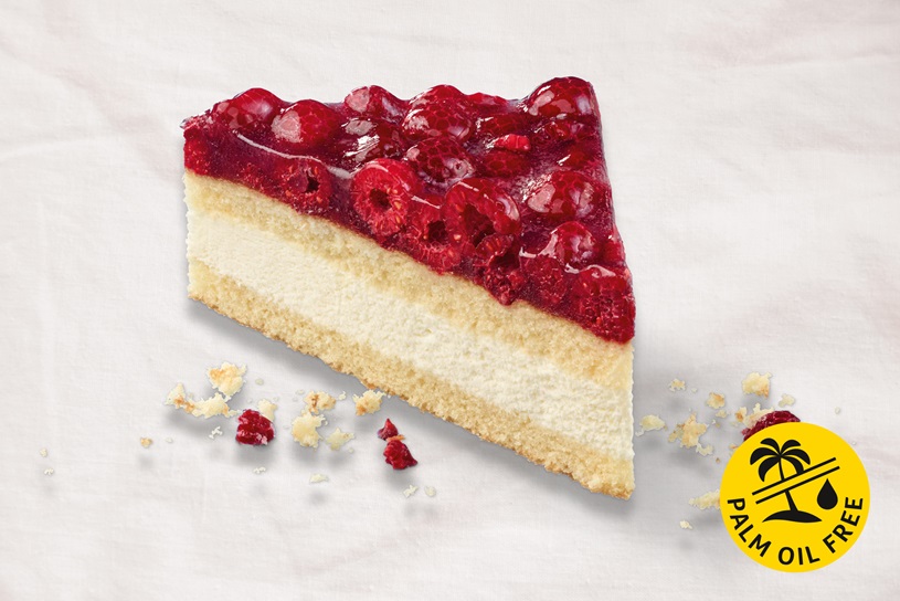 Raspberry Cheese and Cream Triangle