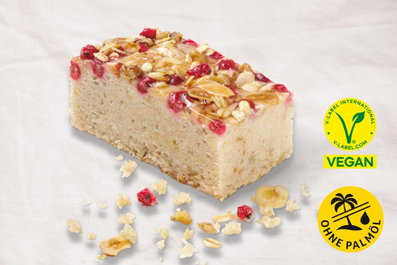 Banane-Johannisbeer-Schnitte (vegan)