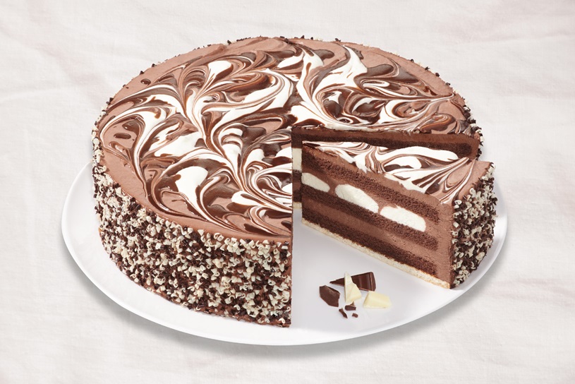 Schoko-Sahne-Duo-Torte