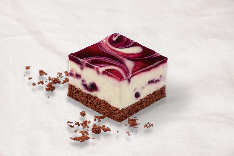 Tarta Rectangula de Arándanos con Skyr